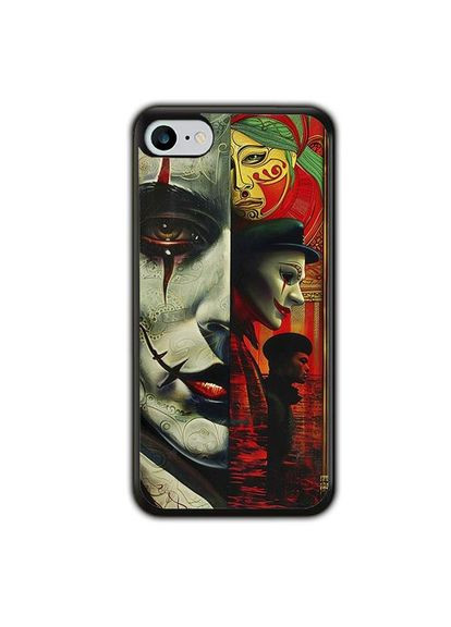 Чохол для Apple Iphone 8 Чорний No Brand (302082977)