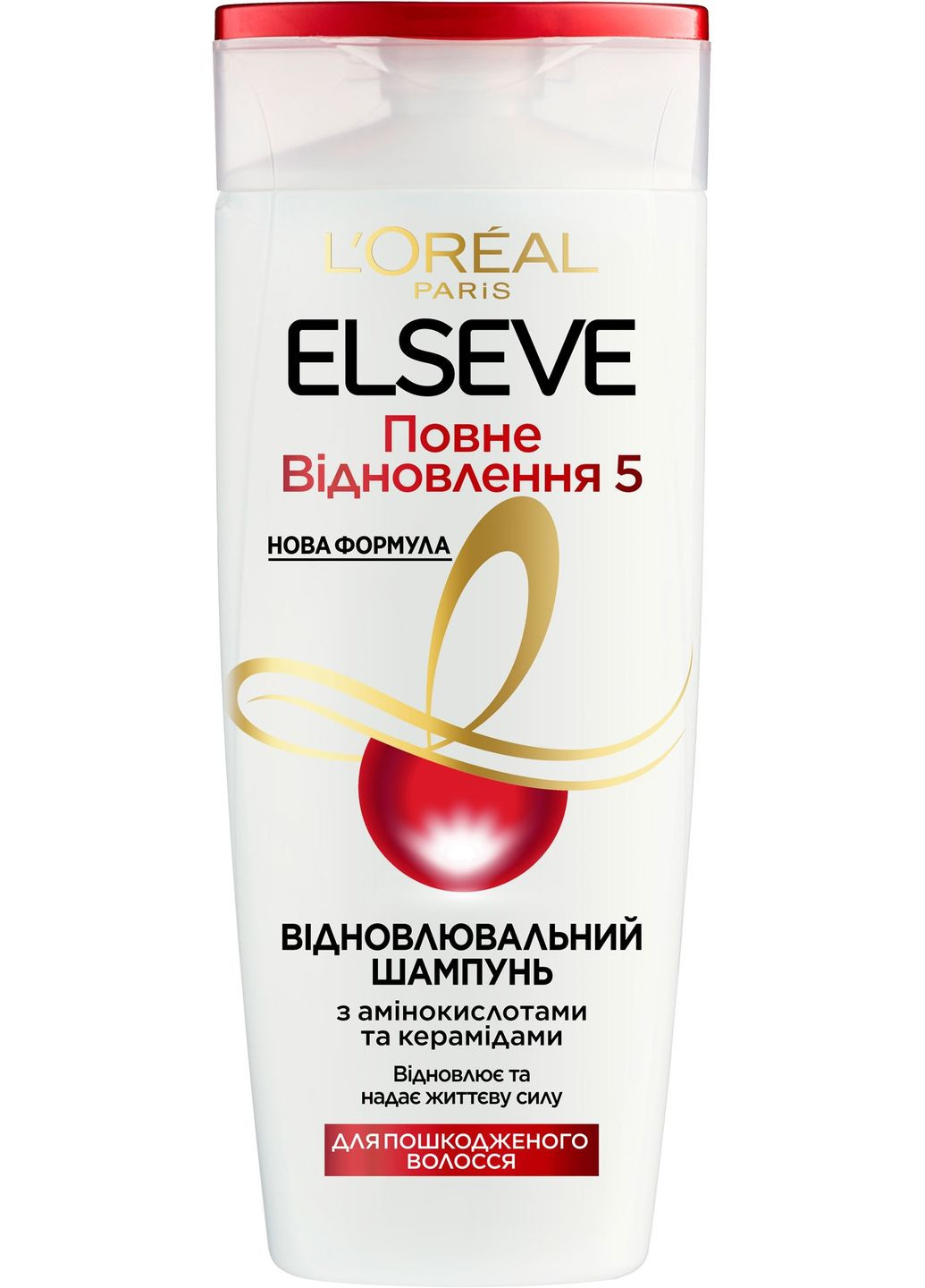 Шампунь "Полное восстановление 5" для поврежденных волос с кератином Elseve Total Repair 5 400ml (2-434578) L'Oreal Paris (369795568)
