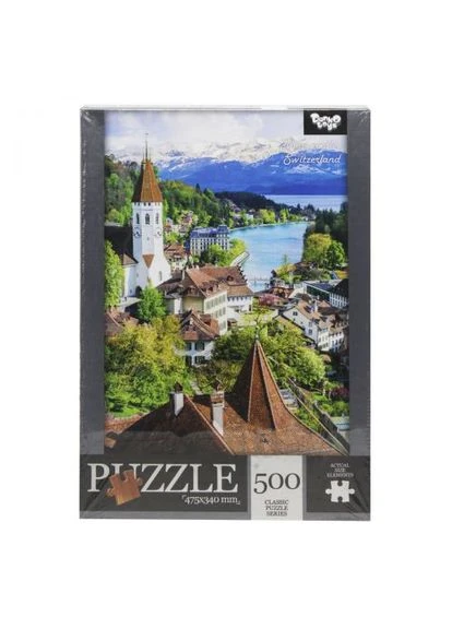 Пазлы "Швейцария", 500 элементов Danko Toys (394729590)
