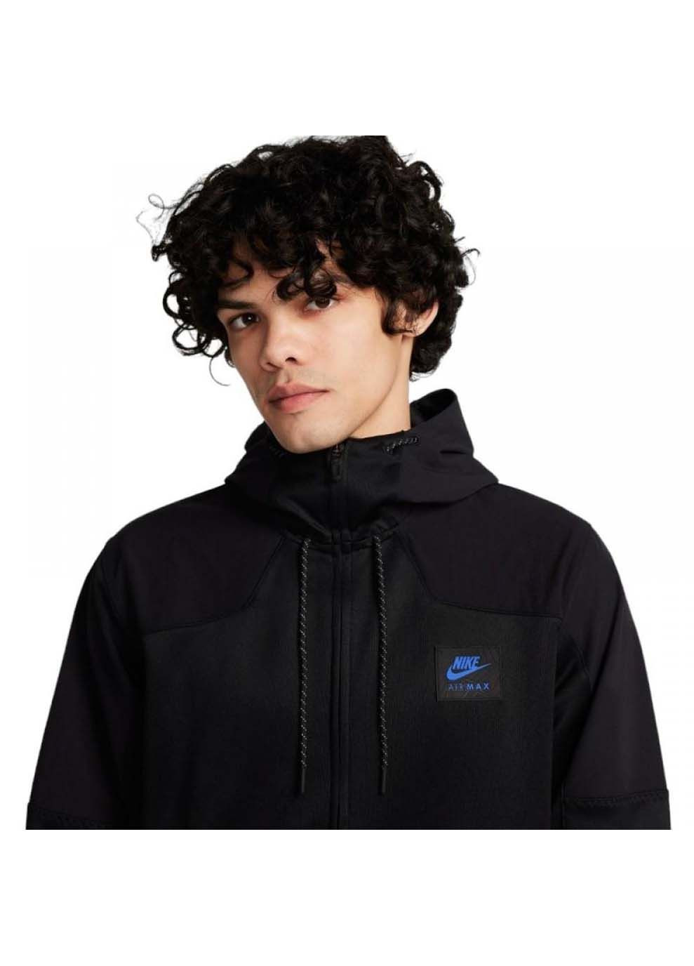 Чоловіча Толстовка M AIR MAX PK FZ HOODIE Чорний Nike (367600461)