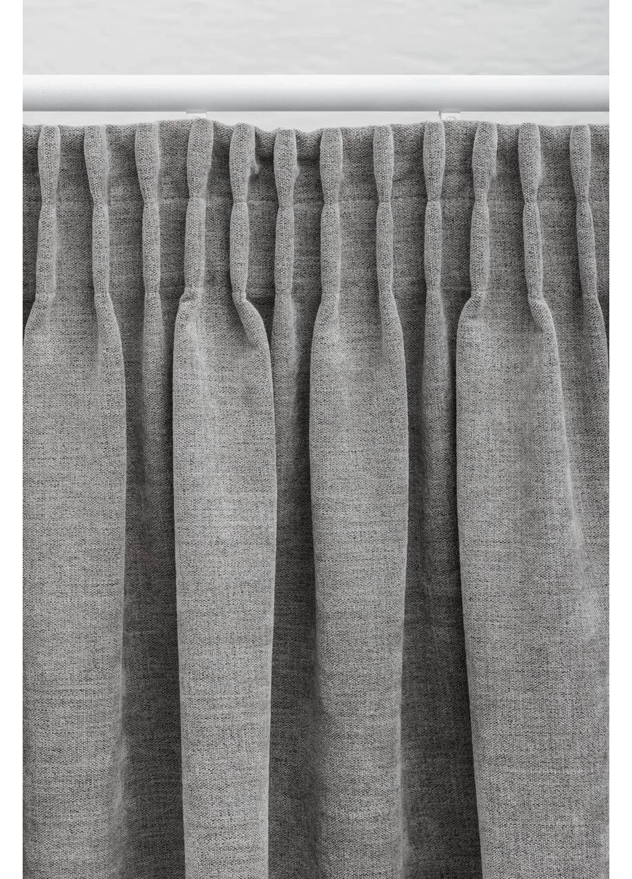 Штори з матового шенілу 2х2,5-3м HYGG (370367296)