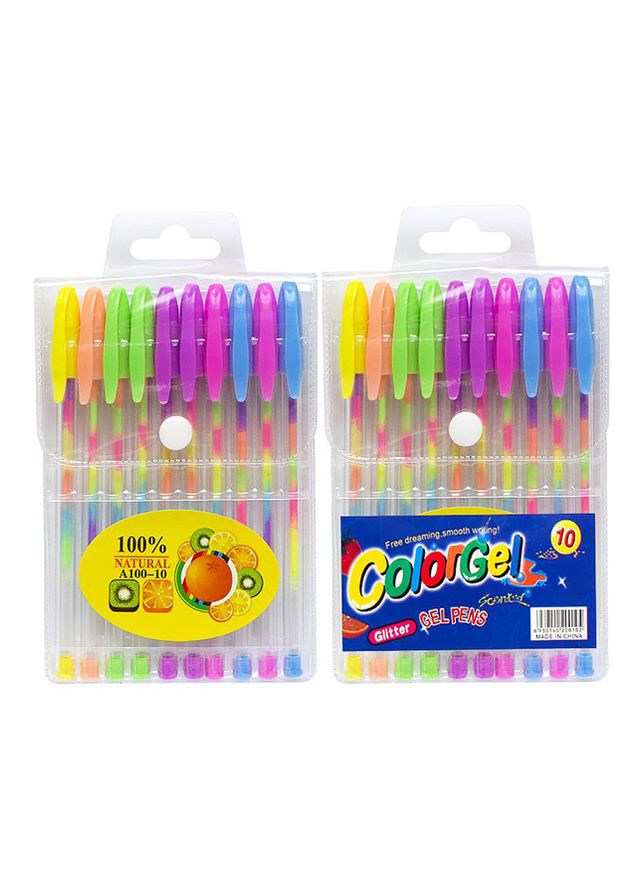 Набор ручек гелевых цвет разноцветный ЦБ-00183163 No Brand (296093494)