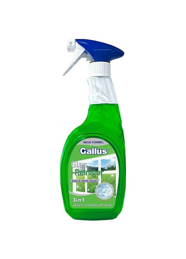 Засіб для миття вікон Glasreiniger Зелений, 1 л Gallus 301558 (328401318)