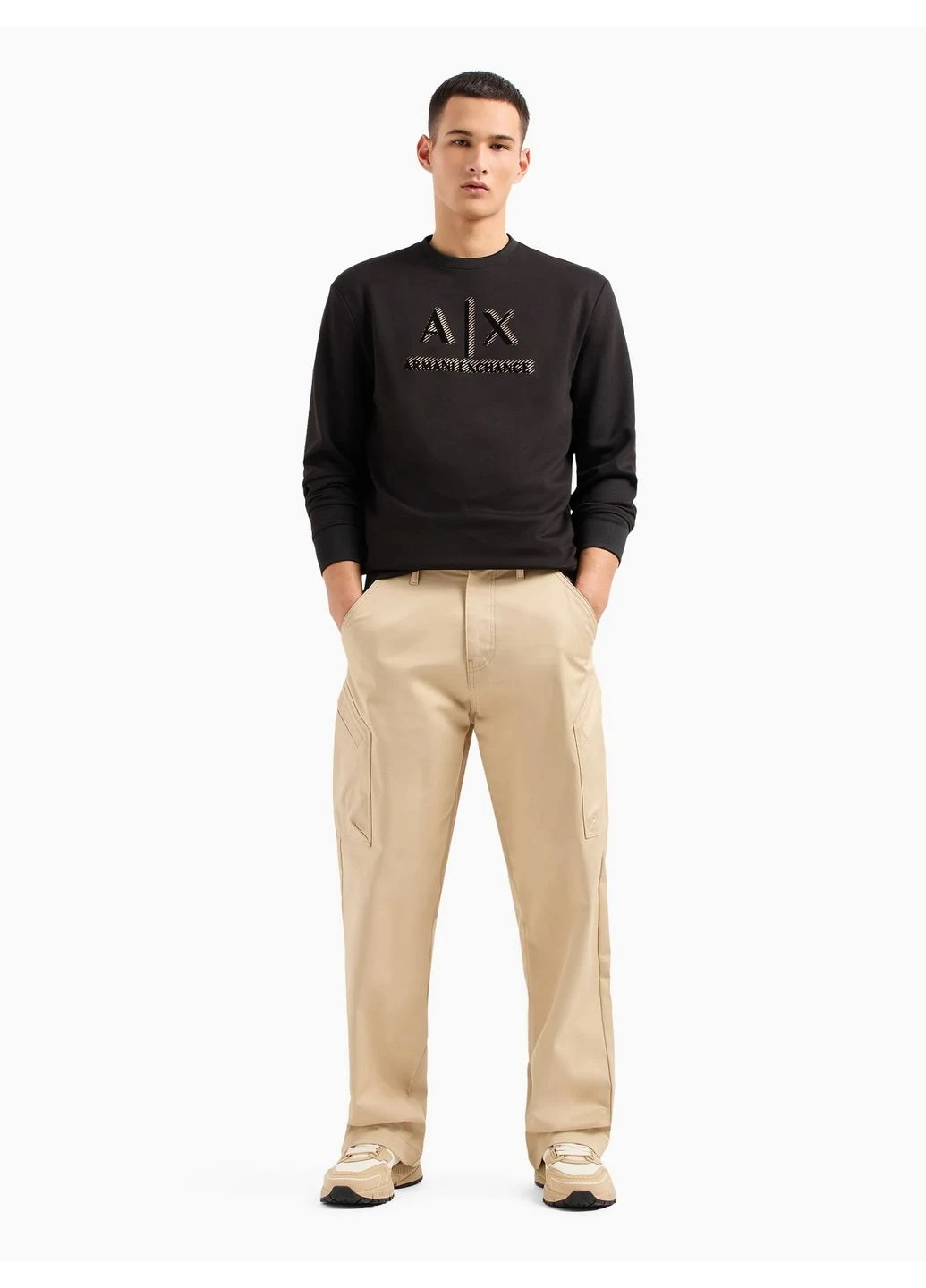 Свитшот 8531114 Чёрный WH4258 Armani Exchange (381514677)