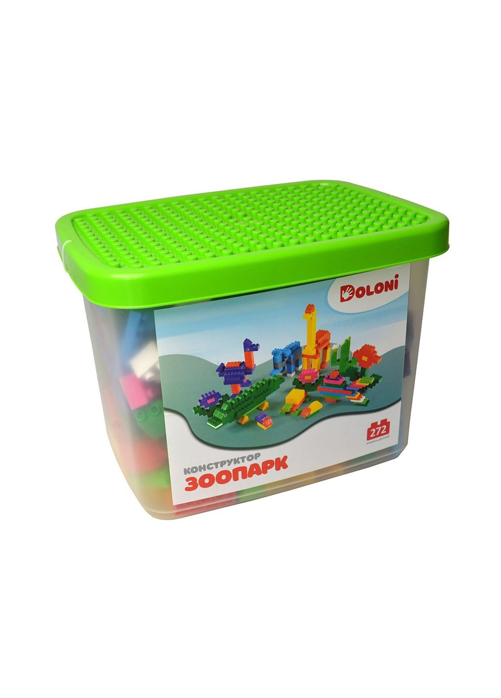 Конструктор Toys «Зоопарк» на 272 деталі (013888/40) Doloni (292553315)