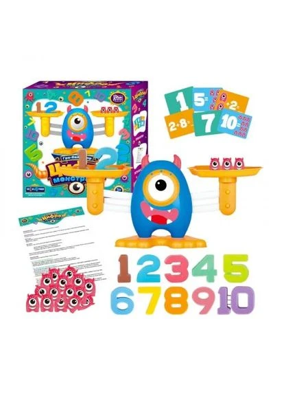 Балансир 4FUN Game Club Цифро Монстрики для дітей 3-4 роки No Brand (402843715)