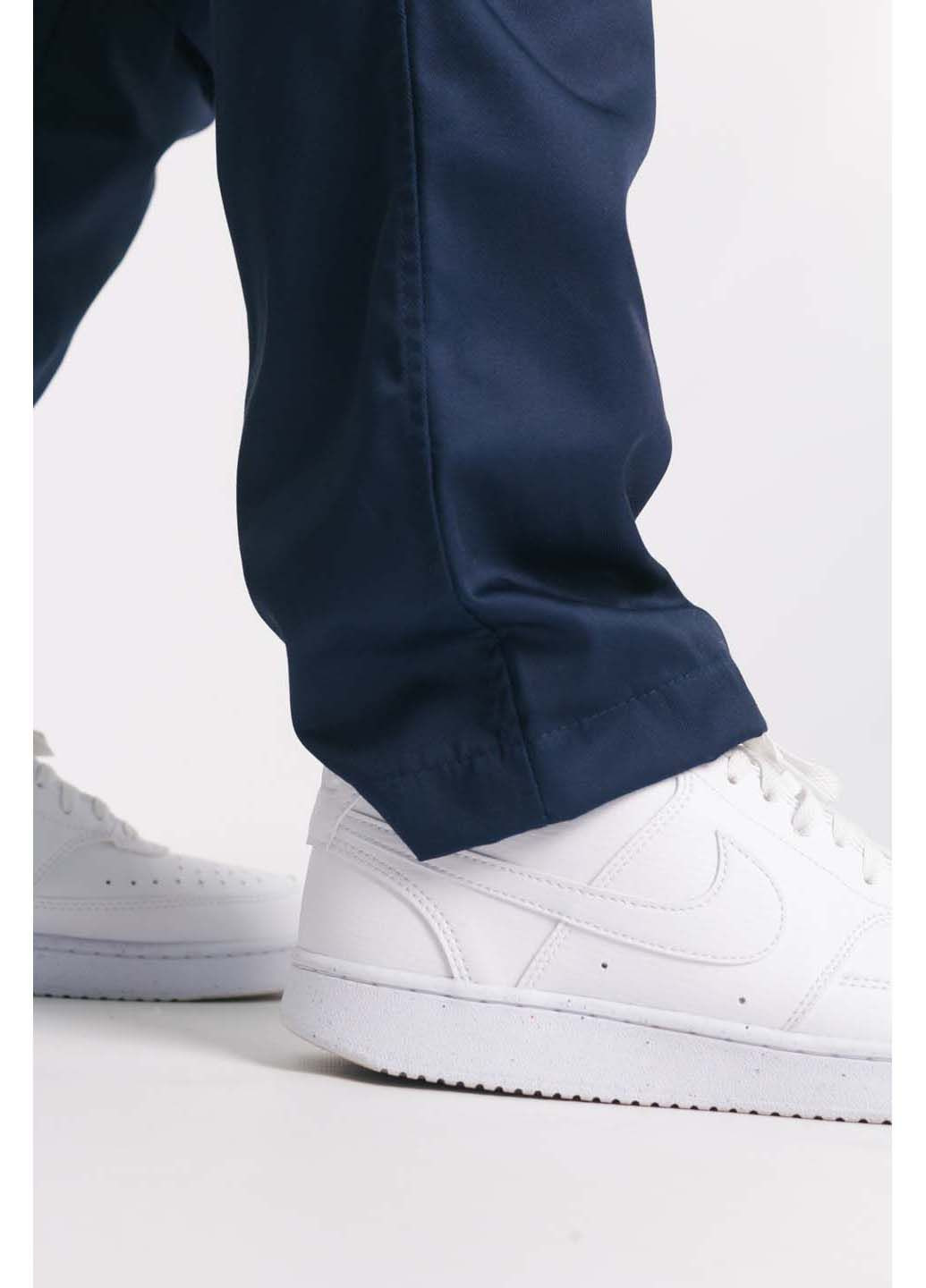 Синие спортивные, кэжуал демисезонные брюки Intruder