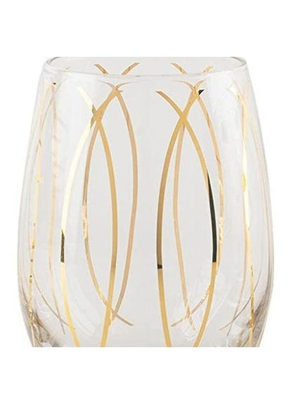 Набір келихів Mikasa Cheers Gold 4 пр 5140632 LIFETIME BRANDS (316616660)