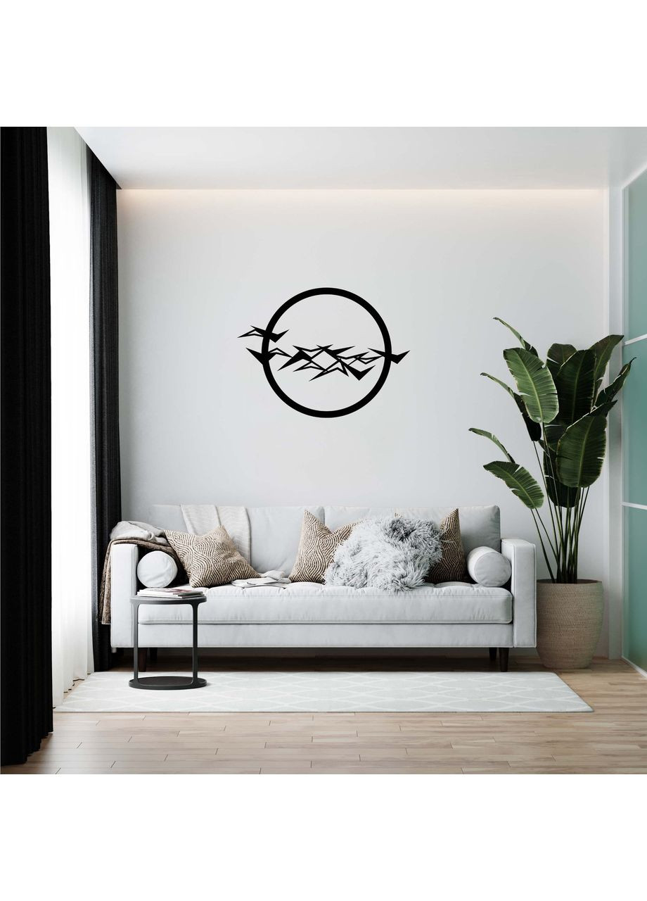 Декор на стену - Птицы круг Ekostar (368306400)