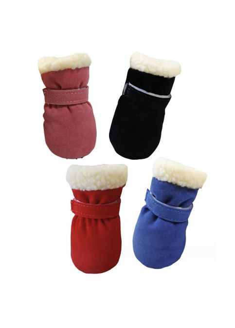 Налапники для котів Pet Style "Велюр" Рожеві 3 No Brand - (323234525)