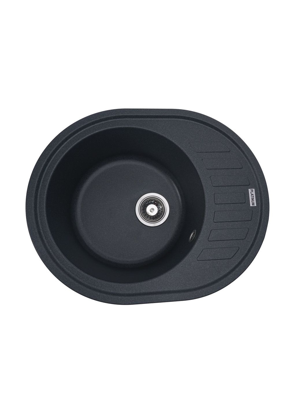 Гранитная мойка для кухни SOUL 6250 матовая Антрацит Valeso (358059099)