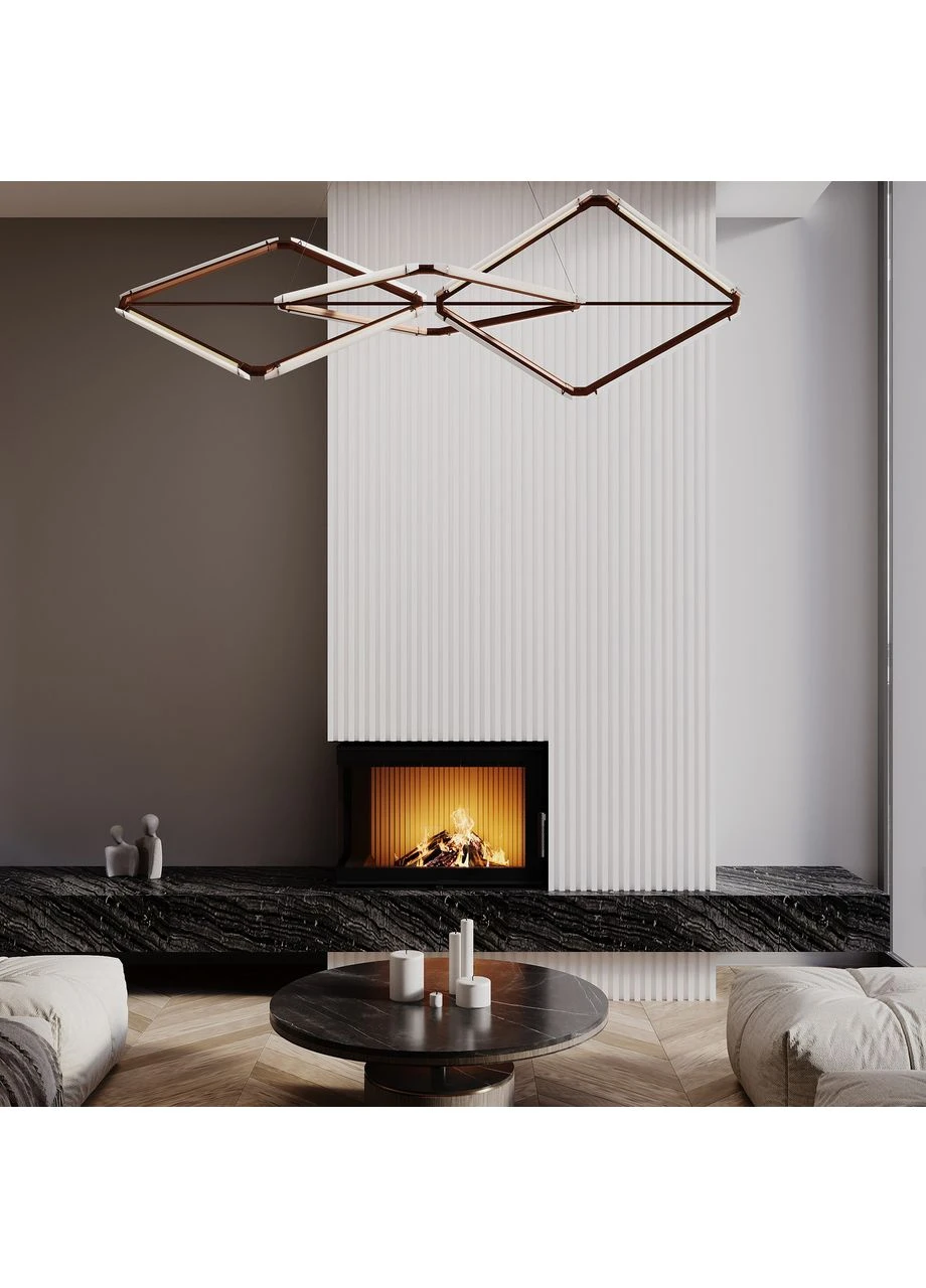 Каминна топка 70 кутова ліва (15kW) M-fire (385787044)
