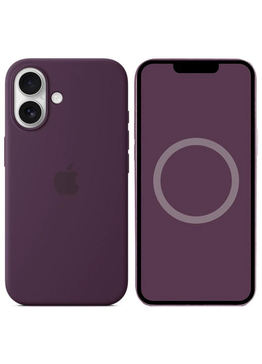 Чехол Silicone case (AAA) with Magsafe and Animation для Apple iPhone 16 (6.1") Epik (389307324)