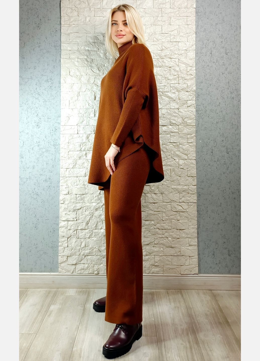 Костюм брючний di classe з віскозного кашеміру (371806888)