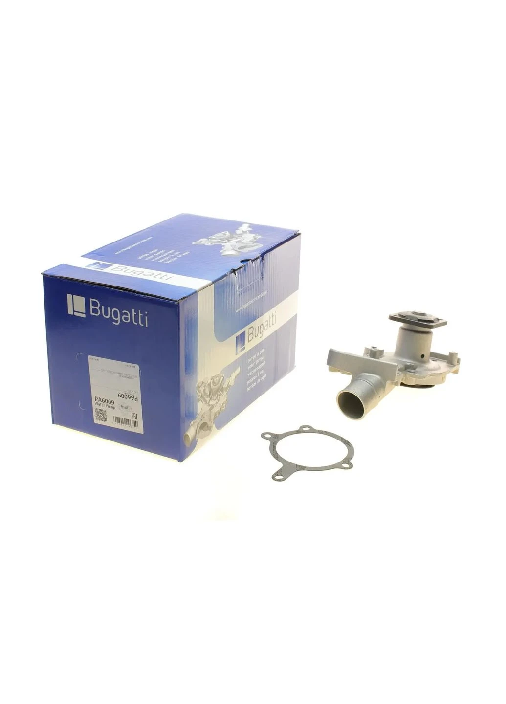 Насос воды Ford Mondeo I/II 1.6i/1.8i/2.0i 16V 93-00 (R/B) (7 лоп.) PA6009 RU63 Bugatti (354770351)