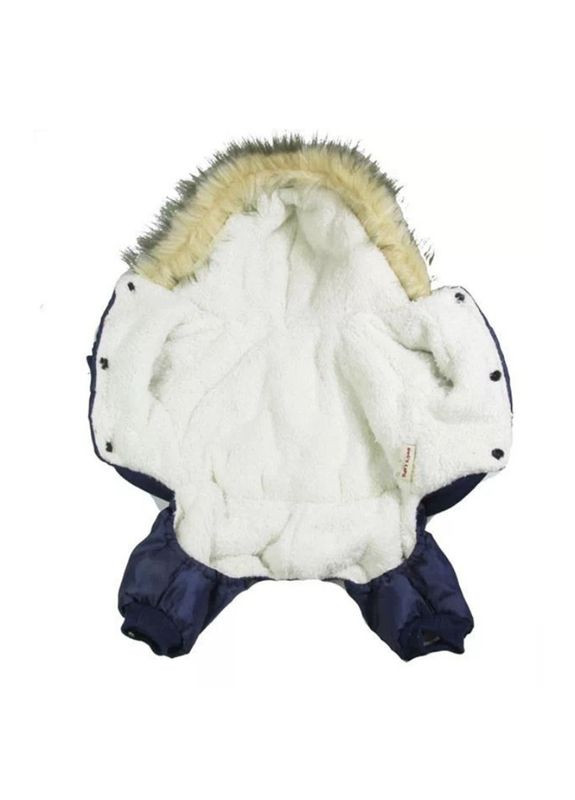 Зимний комбинезон для котов и кошек Pet Style "USA" Синий L No Brand - (323234980)