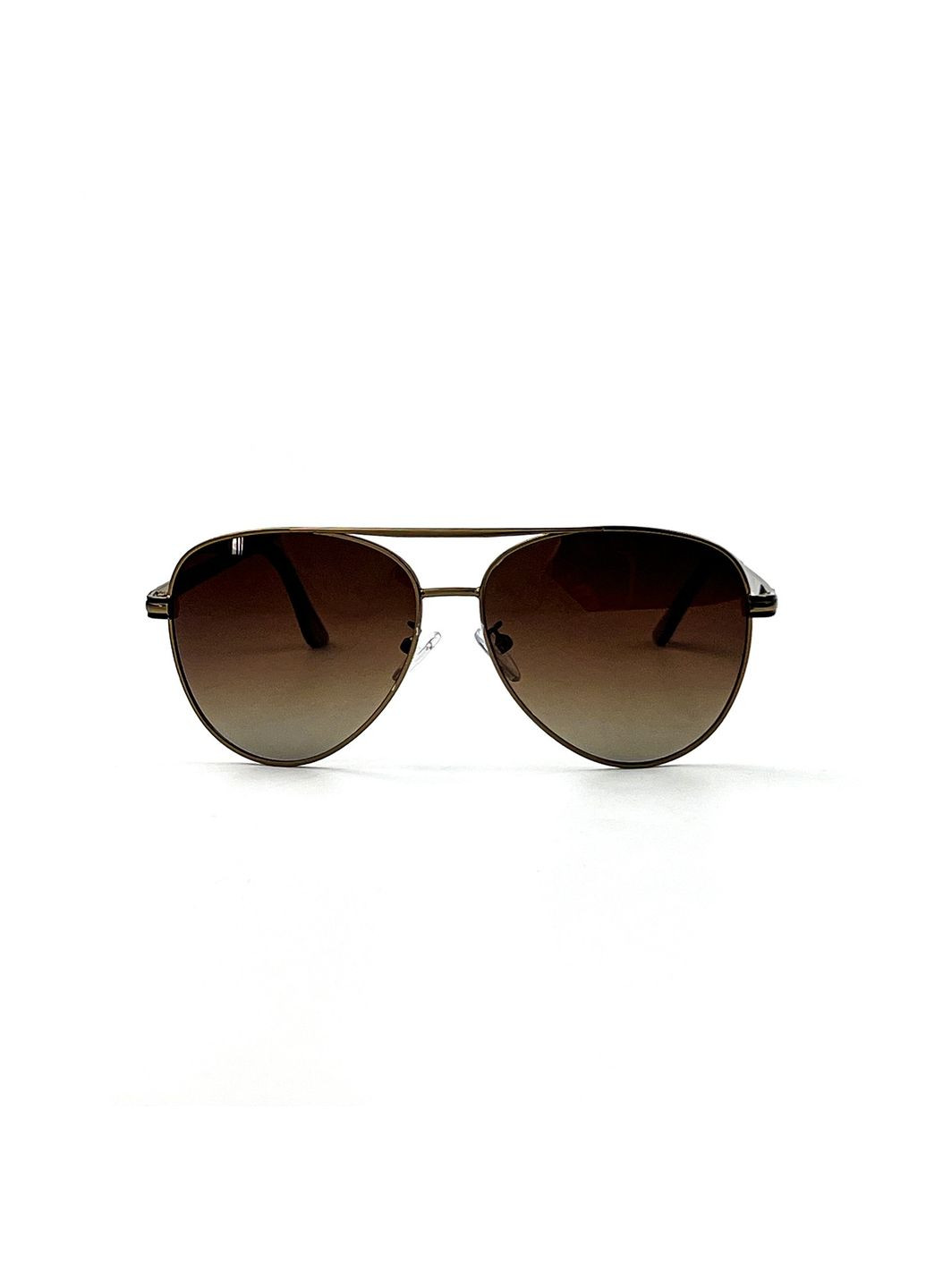 Солнцезащитные очки с поляризацией Авиаторы мужские 469-129 LuckyLOOK 469-129m (294336989)