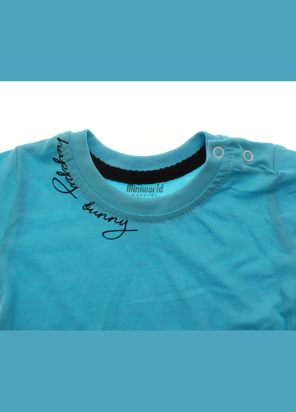 Блакитний літній футболка + бриджі 14876 блакитний Miniworld