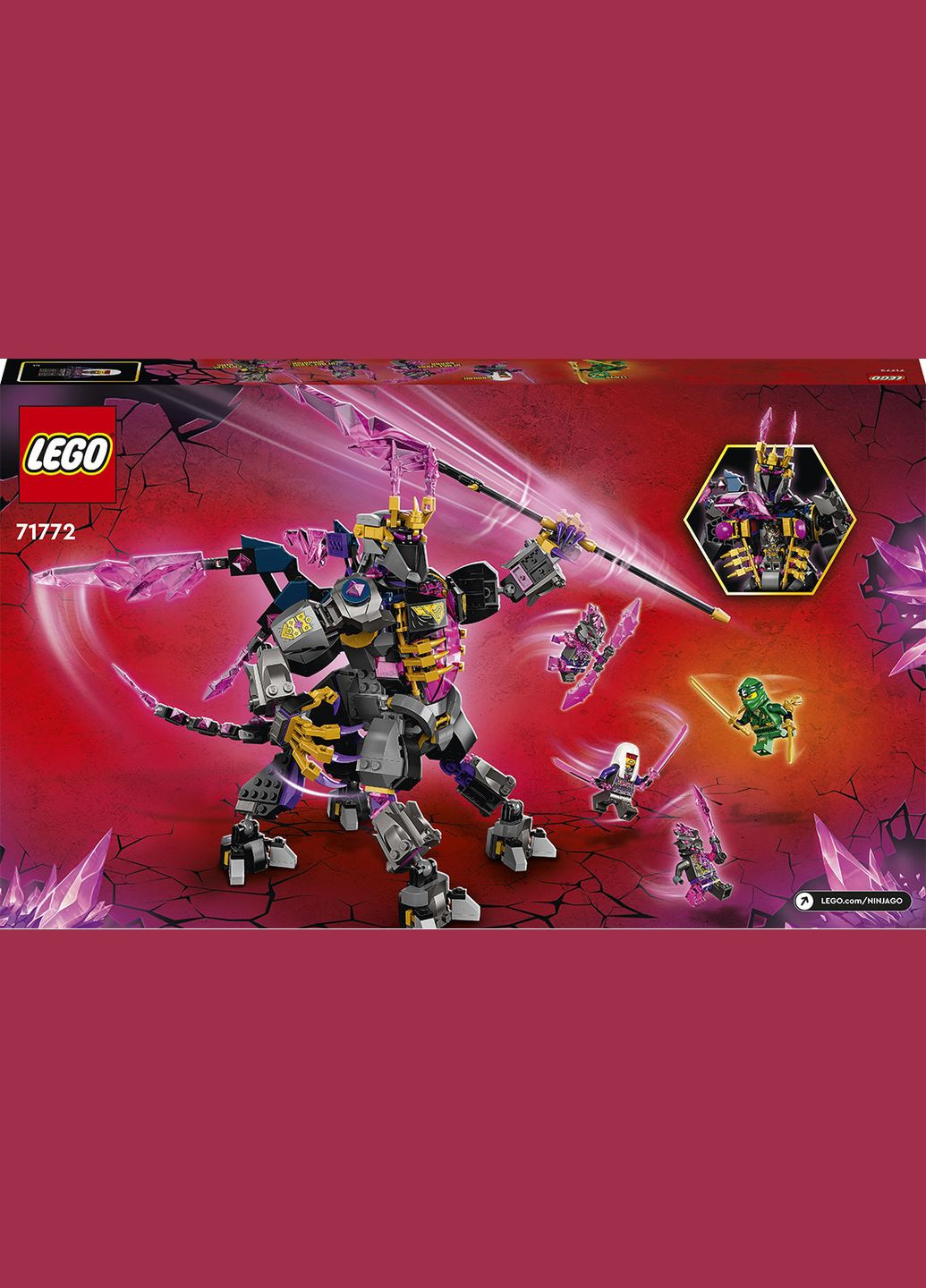 Ninjago Кришталевий король 723 деталі (71772) Lego (304055163)