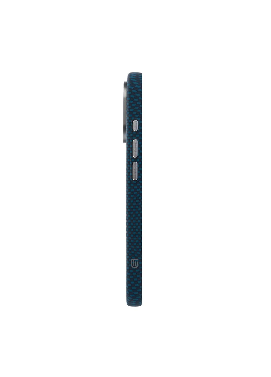 Чехол LikeCarbon2 MagCase для Apple iPhone 16 Pro Kevlar Dark Blue (ARM88594) KLB ArmorStandart (390142196)