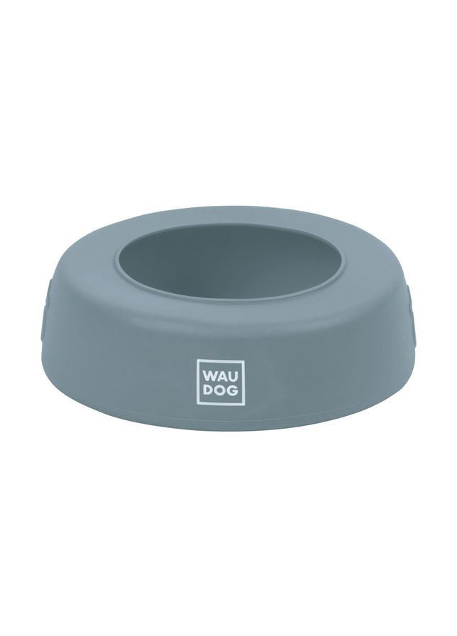 Миска-непроливайка WAUDOG Silicone 1 л сірий No Brand (363197377)