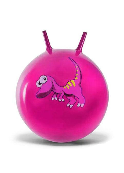 Мʼяч для фітнесу "Дінозаври" (рожевий) MIC (290251771)