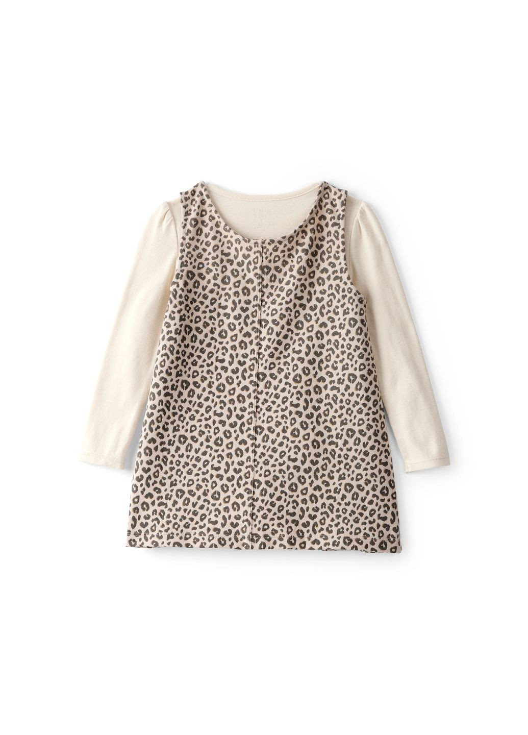 Бежевий демісезонний комплект 2в1 кофта, сарафан для дівчинки 88-93 см (2t498610_2t) Carter's