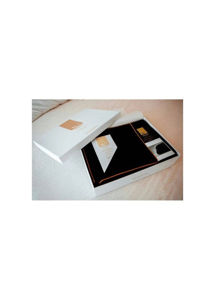 Постельное белье Сатин Premium Corner Black Pearl 143х210 (2200001484306) Mirson (280433428)