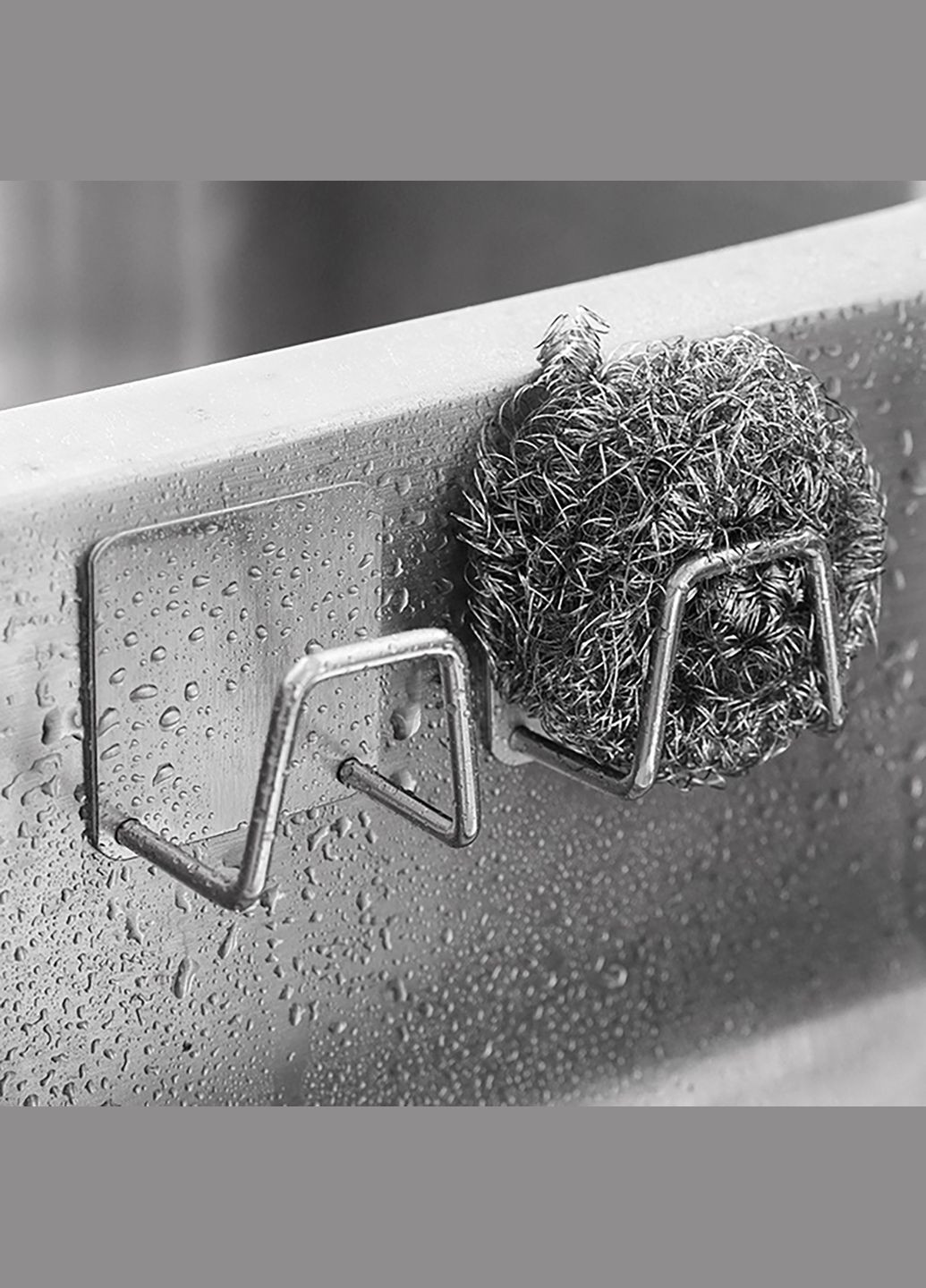 Держатель подставка для губки в раковину на кухню или полотенца в ванную комнату из нержавеющей стали Yu Xin (302507462)