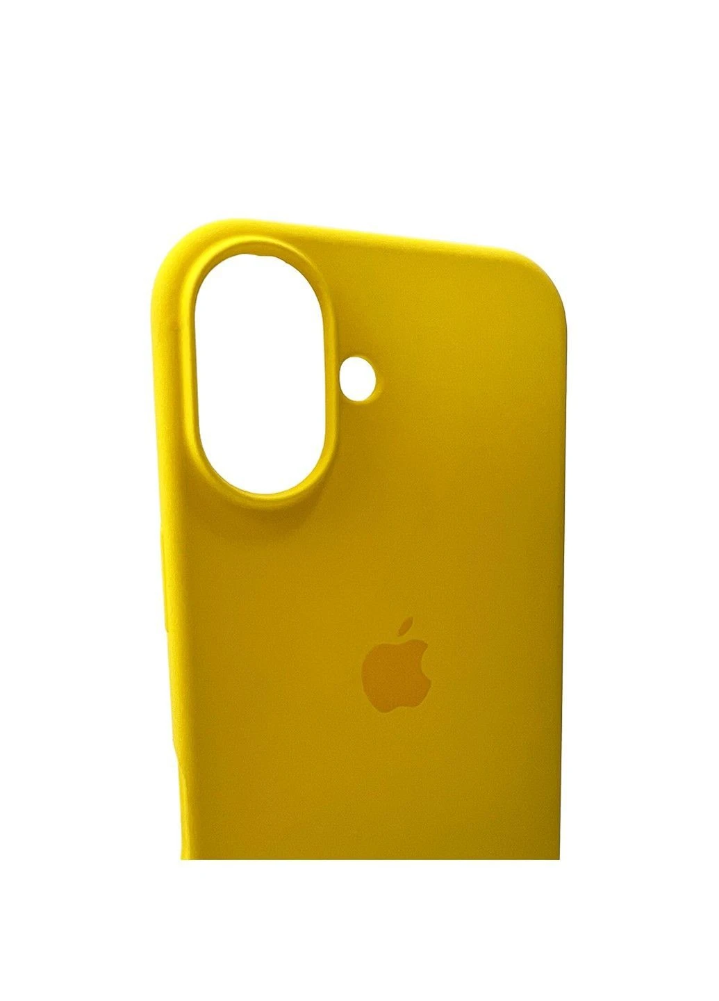 Чохол для смартфона Silicone Full Case AA Open Cam for Apple iPhone 16 56,Sunny Yellow Silicone Case (382474660)