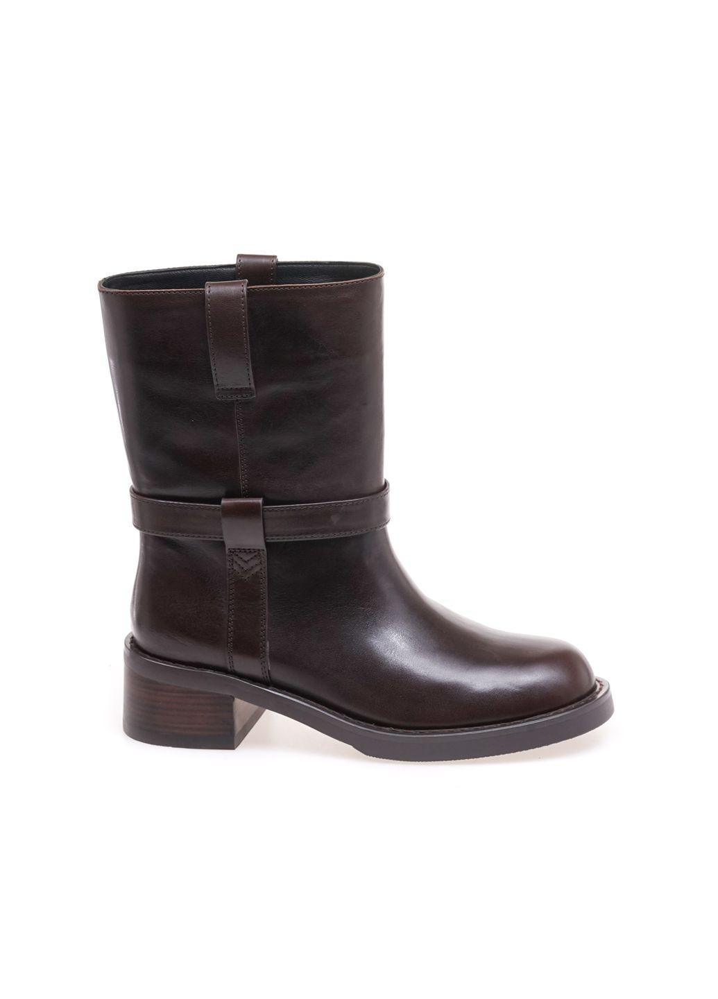 Зимние ботинки женские 65120к-896-2/brown leather Inci