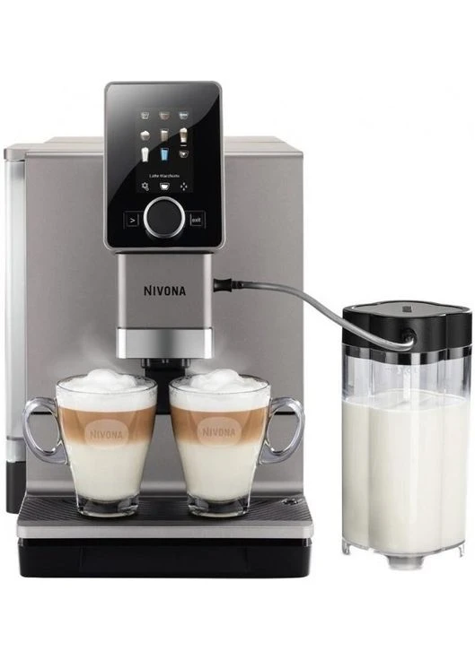 Кофемашина автоматическая CafeRomatica NICR 961, 1465 Вт., резервуар для воды 1.8 л., 15 Бар., сенсор., серая. NIVONA (314778880)