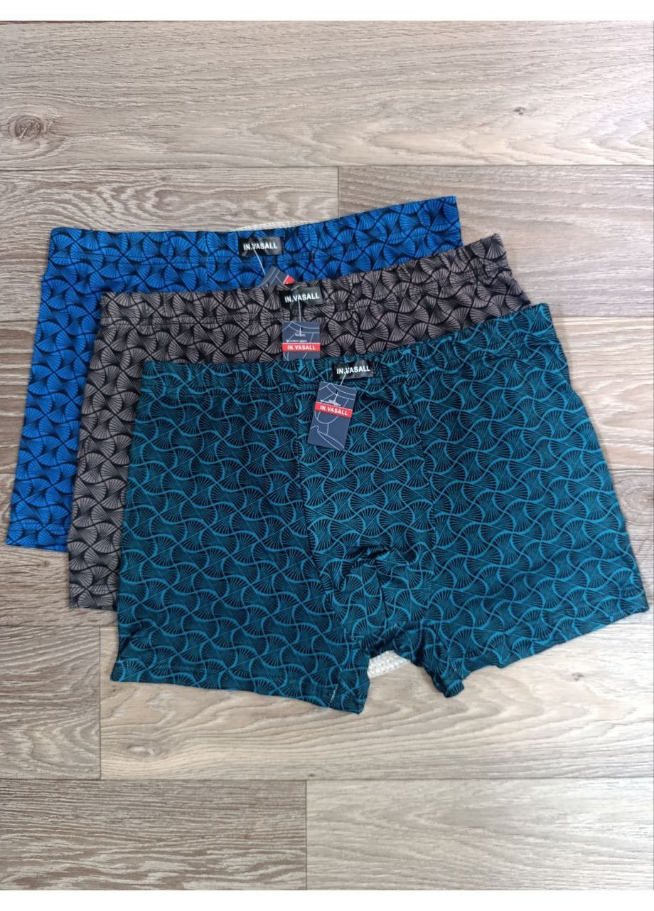 Труси-боксери чоловічі бамбукові, м’які та приємні до тіла, (IN.Vasall), гарно тягнуться, розміри від ХL до 7XL Indena (364727726)