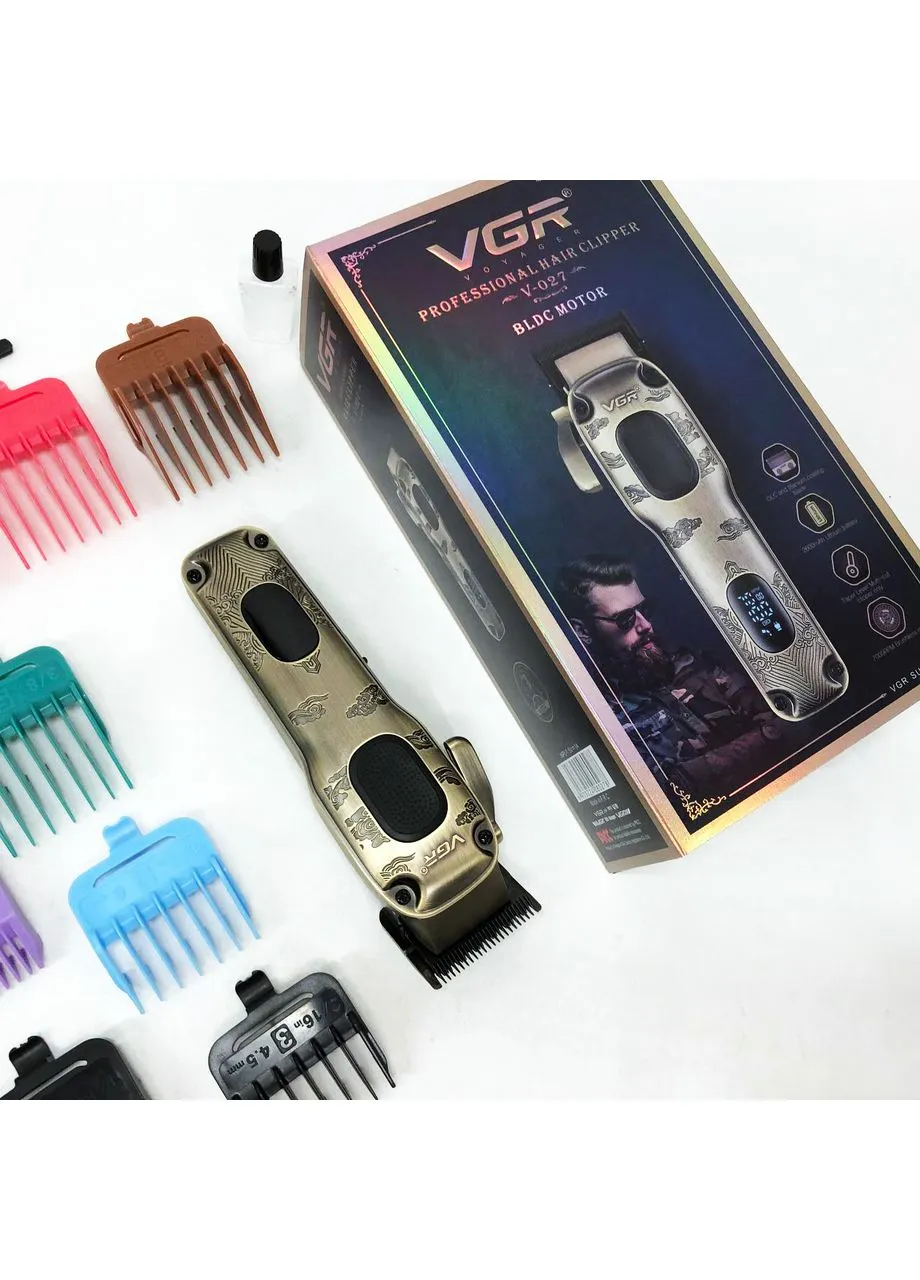 Аккумуляторная машинка для стрижки V-027 VGR (386150020)