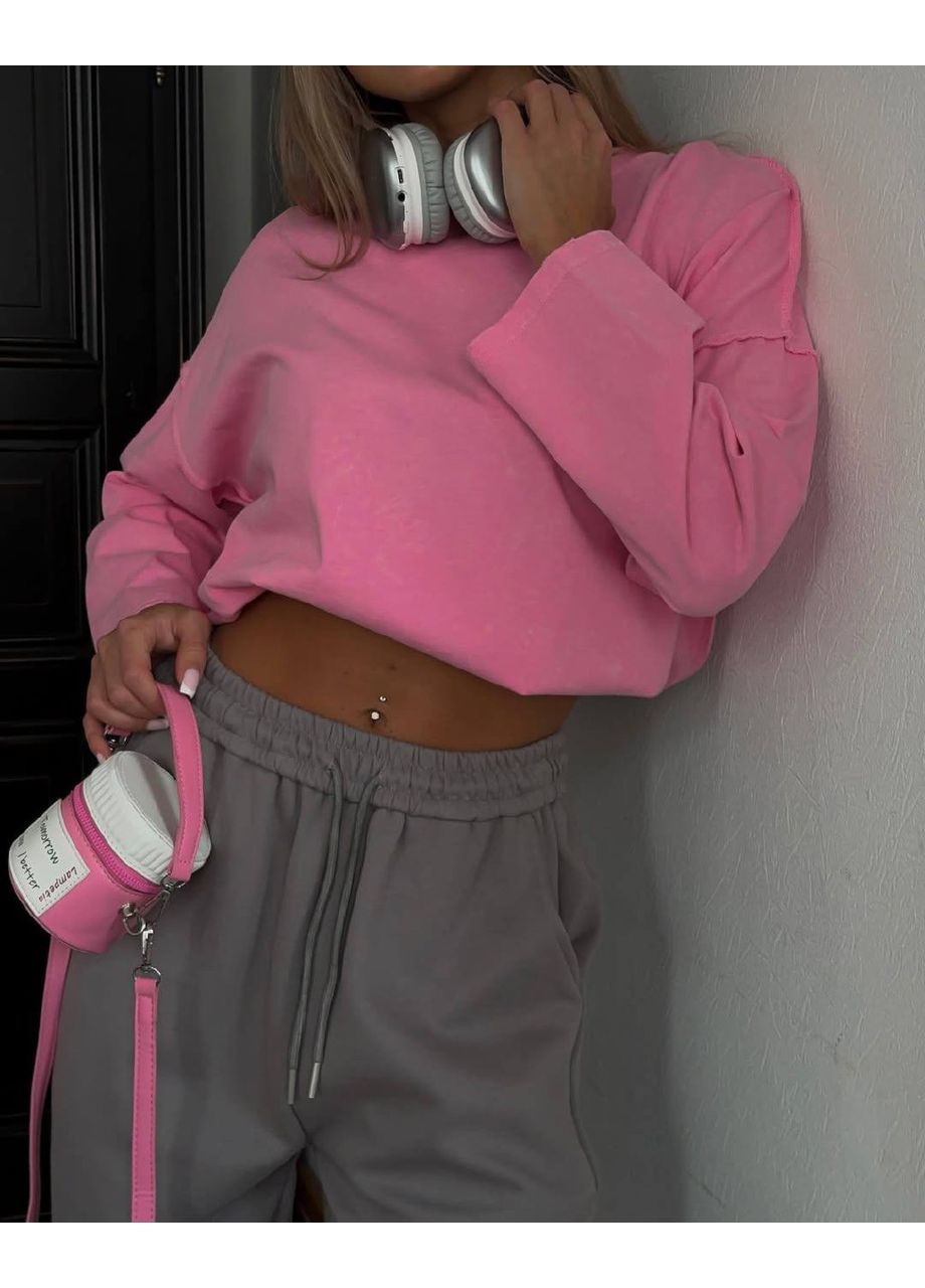 Жіночі стильні штани оверсайз з лампасами і кулісками Україна (354824158)