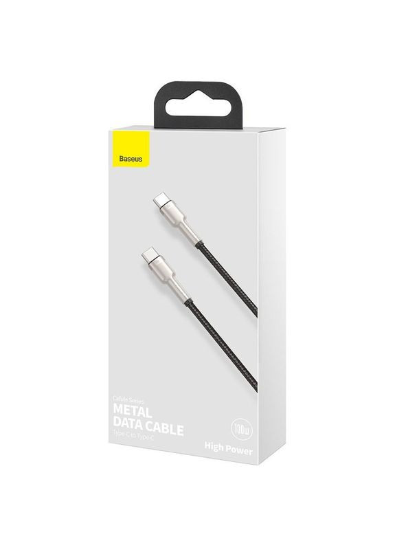 Кабель USB Type-C до USB Type-C / Провід шнур юсб тайп сі на юсб тайп сі для швидкої зарядки та передачі даних 1м Baseus (334298552)