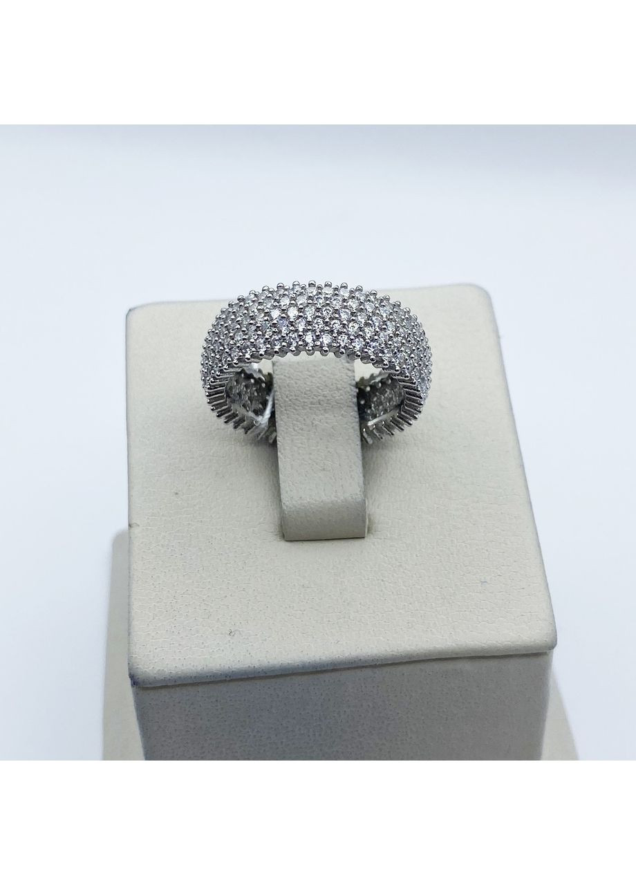 Кольцо серебряное с кубическим цирконием "Дорожка" 18 4,69 г No Brand (370142388)