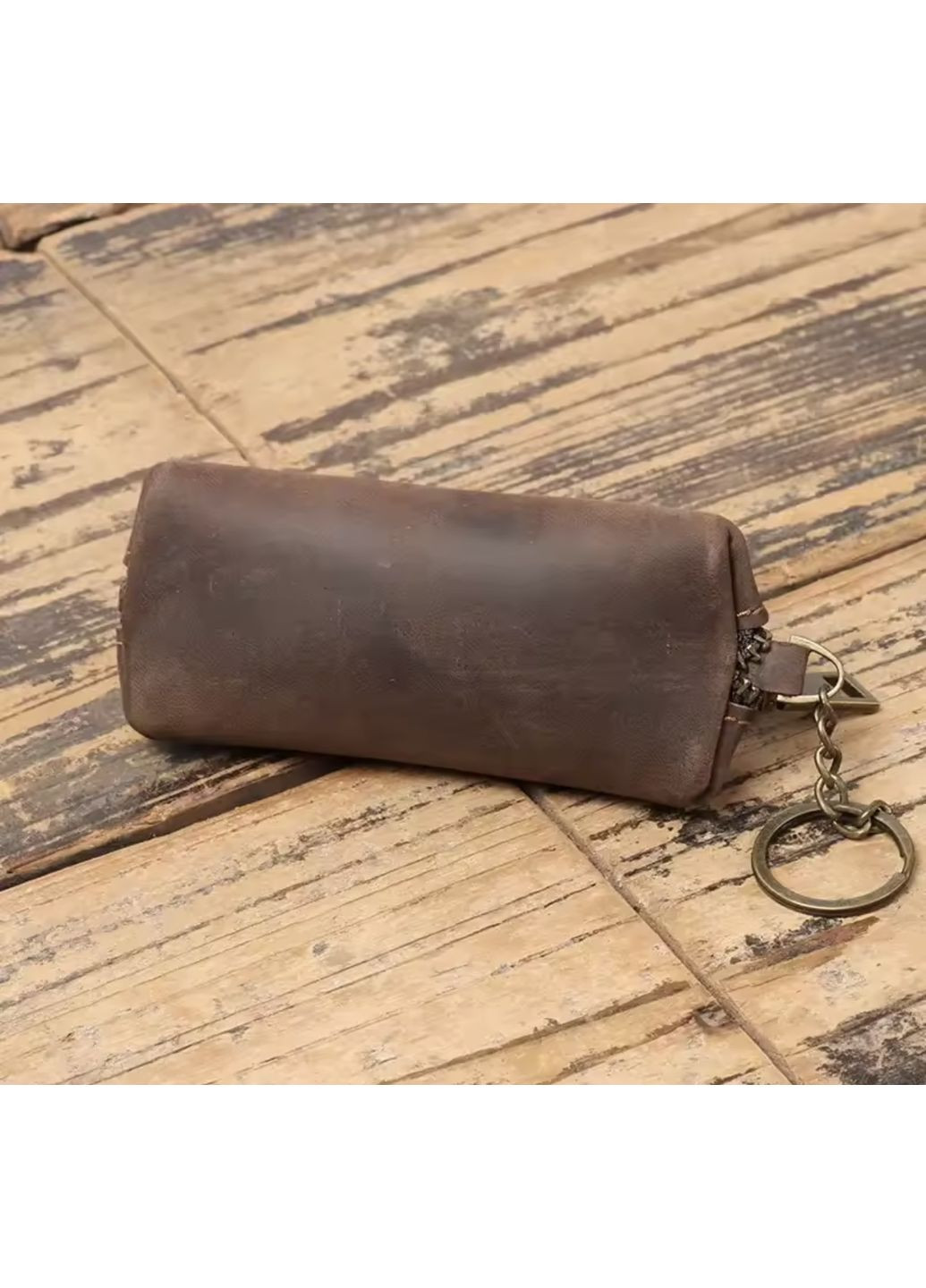 Гаманець ключниця унісекс матеріал шкіра на блискавці No Brand (366216941)