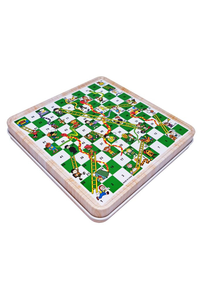 Набір настільних ігор "Шахи магнітні 2 в 1" F389 з грою Змійки-драбинки Bambi (308218501)