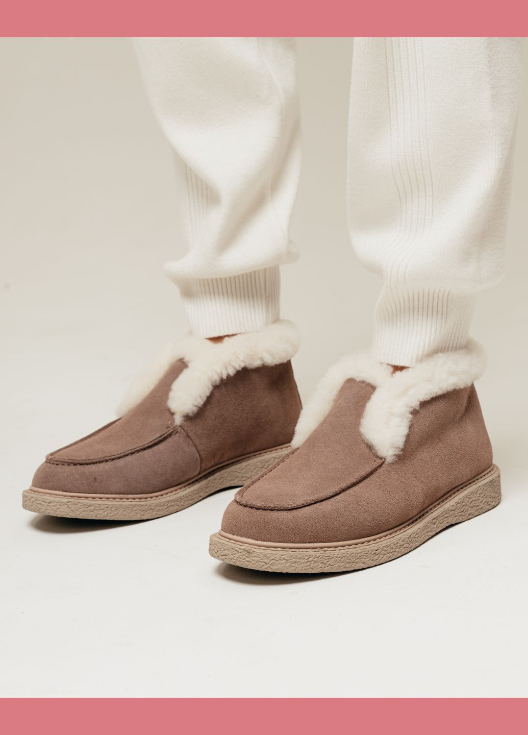 Черевики з хутром замша вовна Suny Liana (305822741)