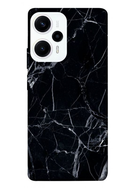 Чохол із принтом для Xiaomi Poco F5 Pro/для Ксьомі, сяомі, ксіомі поко ф5 про Чорний мармур 3 No Brand (339677350)