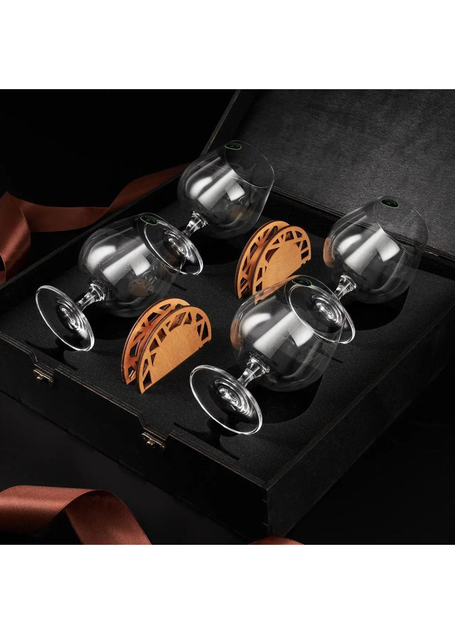 Набір 4 бокали Colibri 400 мл для коньяку Bohemia (364550612)