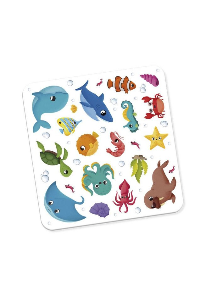Набір для творчості "Морські мешканці" VT4206 47, 17 наліпок на планшетці Vladi toys (364127076)