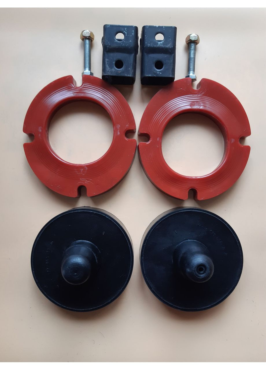 Проставки для Lanos/Sens полиуретан для увеличения дорожного просвета Полный комплект No Brand (371993785)