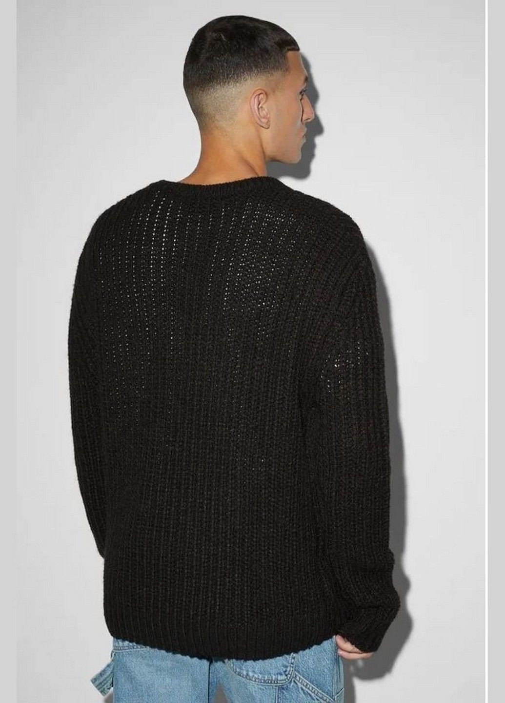 Черный демисезонный свитер C&A