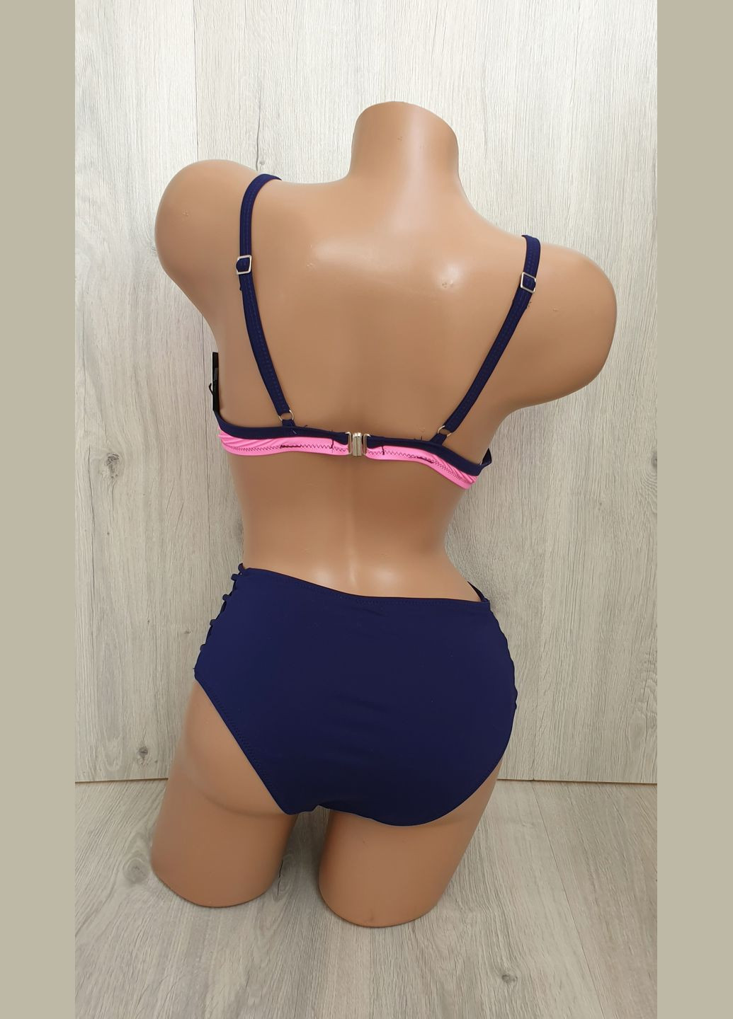 Помаранчевий демісезонний стильний молодіжний роздільний купальник з пуш ап роздільний роздільний No Brand