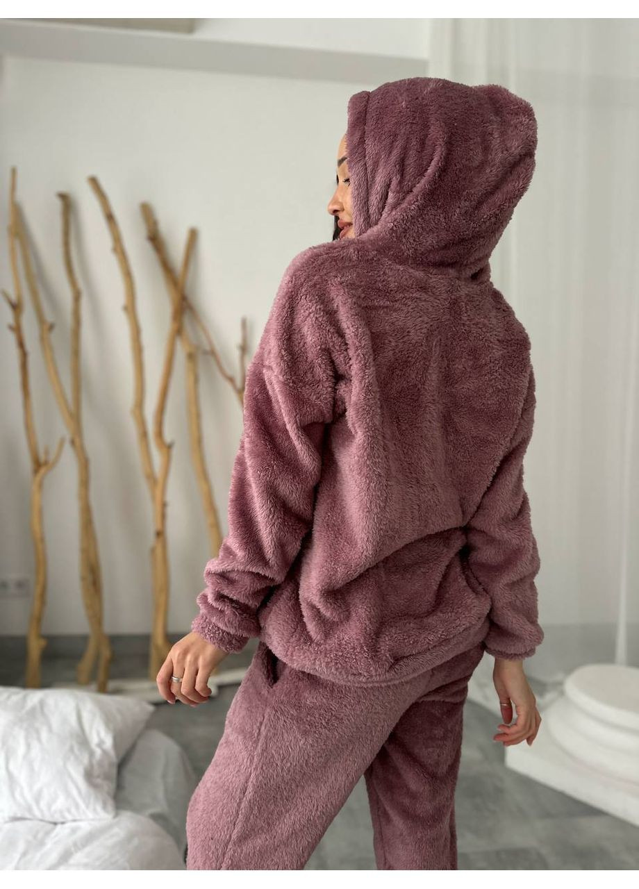 Костюм домашний,пижама,турецкая двусторонняя махра,удлиненный худые и брюки Україна (366280451)