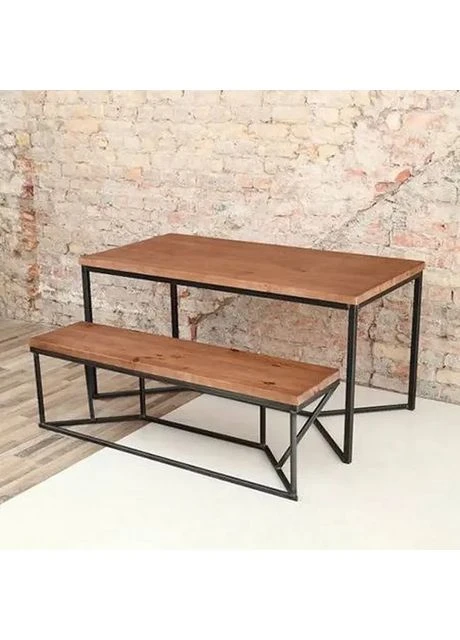 Комплект обеденный стол + лава в стиле LOFT (NS-311) No Brand (396504395)