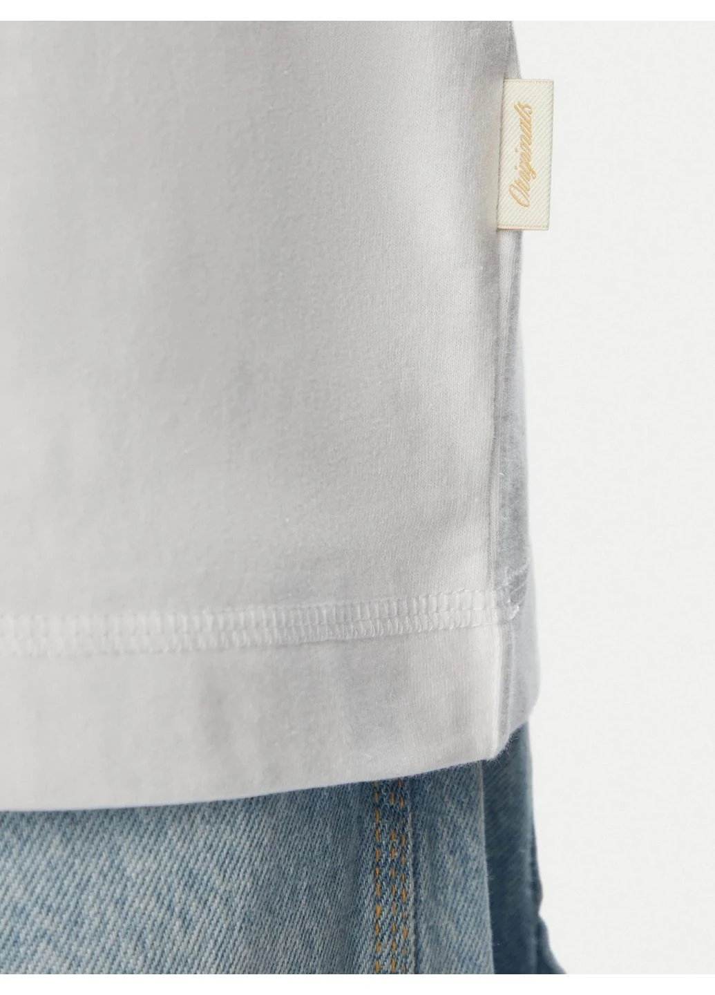Белая футболка 10997089 белый jnj907 Jack & Jones