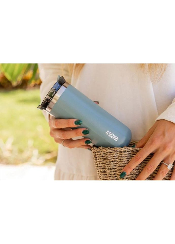 Термокружка Octaroma Grande 435 мл, голубой Wacaco (353504386)